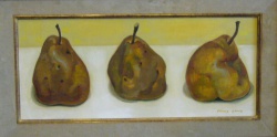 Peinture en forme de poires