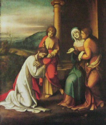 Adieu du christ à Marie, National Gallery, London