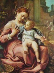 Marie à la corbeille, London, National Gallery
