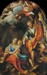 Marie à l'ecuelle, Parma, galleria